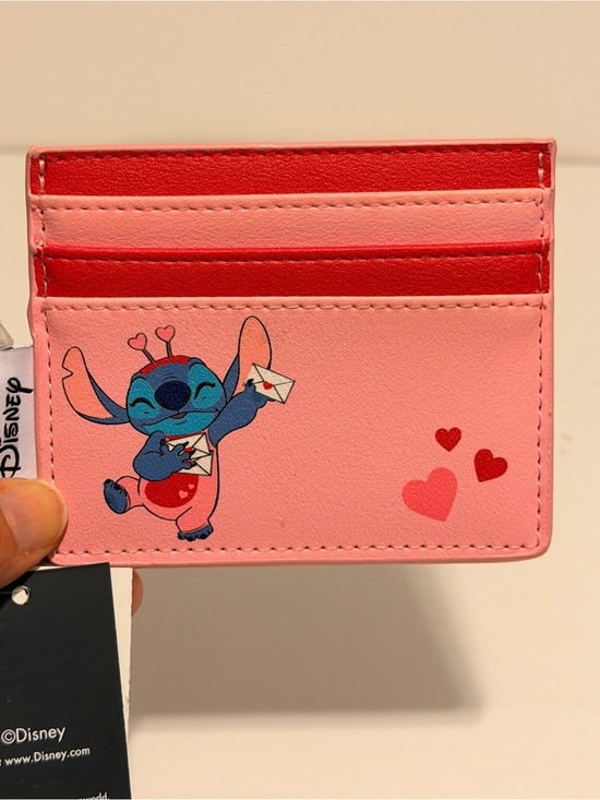 Disney Handbags - NWT Her Universe Disney Lilo and Stitch Lovebug Valentine Hearts Card Holder
